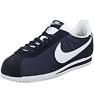 Nike Classic Cortez Nylon - Sneaker Turnschuh - Herren, Dark Blue/White