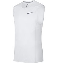 Nike Cool Miler - top running - uomo, White