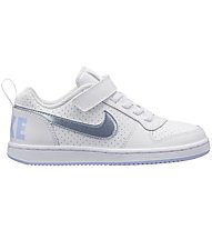Nike Court Borough Low (PS) Pre-School - sneakers tempo libero - bambina, White