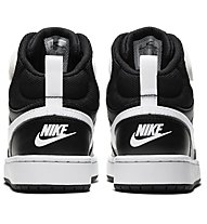 Nike Court Borough Mid 2 - sneakers - bambino, Black/White