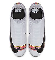 Nike CR7 Superfly 6 Pro FG - scarpe calcio terreni compatti, Platinum/Black/White