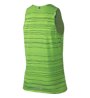 Nike DF Cool Tailwind Stripe Tank - ärmelloses Laufshirt, Green