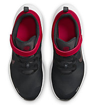 Nike Downshifter 12 - scarpe da ginnastica - bambino, Dark Grey/Red