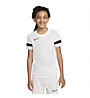 Nike Dri-FIT Academy Big Kids' T-Shirt - maglia calcio - bambino, White/Black