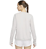 Nike Dri-FIT Crew-Neck - maglia maniche lunghe running - donna, Grey