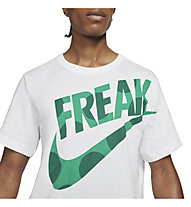Nike Dri-FIT Giannis 'Freak' - maglia basket - uomo, White/Green