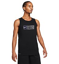 Nike Dri-FIT Graphic Training - Trainingsshirt ärmellos - Herren, Black