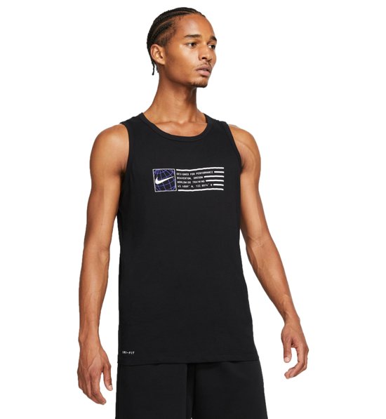 Nike Dri-FIT Graphic Training Trainingsshirt ärmellos Herren