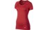 Nike Dri-FIT Knit Short Sleeve Laufshirt Damen, Red
