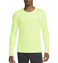 Nike Dri-FIT Miler Running - maglia running a manica lunga - uomo, Green