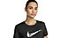 Nike Dri-FIT One Swoosh - Runningshirt - Damen, Black/White