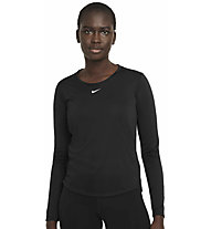 Nike Dri-FIT One W Standard - maglia a maniche lunghe - donna, Black