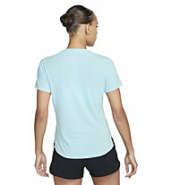 Nike Dri-FIT UV One Luxe W - T-shirt - donna, Light Blue