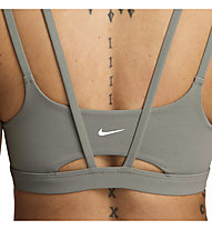 Nike Dri Fit Alate Luxe W - reggiseno sportivo basso sostegno - donna, Grey