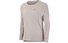Nike Dry Medalist Top LS - maglia running - donna, Particle Rose