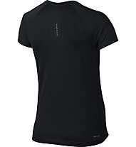 Nike Dry Miler - Laufshirt Kurzarm - Damen, Black