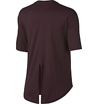 Nike Dry Top - T-shirt fitness - donna, Dark Red