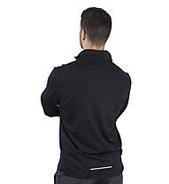 Nike Element 3.0 1/2-Zip Running Crew - maglia running a maniche lunghe - uomo, Black