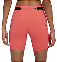 Nike Epic Luxe Trail Running - Trailrunninghose kurz - Damen , Orange