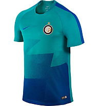 Nike FC Internazionale Pre-Match 2015/16 - T-shirt da calcio, Blue/Turquoise