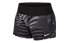 Nike Flex 3in Rival - pantaloncini running - donna, Black