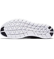 Nike Free Run Flyknit - scarpe running - uomo, Black/White