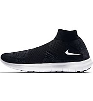 Nike Free Run Motion Flyknit W - scarpe running neutre - donna, Black
