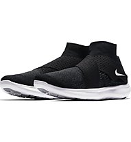 Nike Free Run Motion Flyknit W - scarpe running neutre - donna, Black