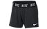 Nike Dry Training Shorts Girls' - pantaloncini fitness - ragazza, Black