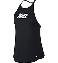 Nike Graphic Training - top fitness - donna, Black