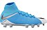 Nike Hypervenom Phatal III Dynamic Fit FG - scarpe da calcio uomo, Blue/White