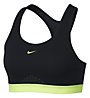 Nike Impact Motion Adapt Sports Bra (Cup B) - Sport BH - Damen, Black/Volt