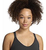 Nike Indy W - reggiseno sportivo supporto medio - donna, Black/White