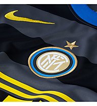 Nike Inter-Milan 20/21 Stadium Third Junior  3° kit gara- maglia calcio - bambino, Grey/Yellow