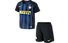 Nike Inter Mailand Stadium Home Fußball-SET Kinder (Trikot+Shorts+Socken), Black/Blue