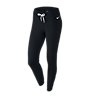 Nike Jersey Cuffed - pantaloni fitness - donna, Black/White
