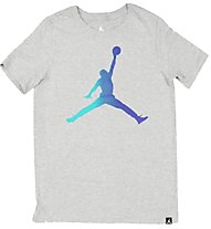 Nike Jordan Radiant Jumpman - T-Shirt fitness - ragazzo, Grey