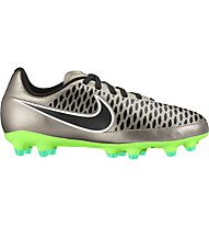 Nike Jr. Magista Onda FG - scarpe da calcio, Silver/Green