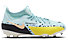 Nike Jr Phantom GT2 MG - scarpe da calcio multisuperfici - bambino, Light Blue/Yellow