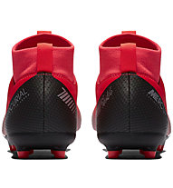 Nike JR Superfly 6 Academy GS CR7 FG/MG - scarpe da calcio multiground, Dark Orange/Black