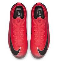 Nike JR Superfly 6 Elite CR7 FG - scarpe da calcio terreni compatti - bambino, Dark Orange/Black