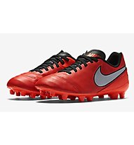 Nike JR Tiempo Legend VI FG - scarpe calcio bambino, Crimson