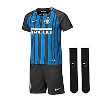 Nike Kids' Nike Breathe Inter Milan Kit - maglia pantalone calzini calcio bambino, Blue/Black