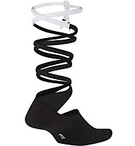 Nike Lace-Up Knee High - calzini fitness - donna, Black/White