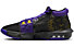 Nike LeBron Witness 8 - Basketballschuhe - Herren, Black/Purple/Yellow