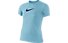 Nike Legend Girls' Short Sleeve Training Shirt - T-shirt ragazza, Vivid Sky Blue