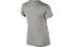 Nike Legend T-Shirt Fitness Training Mädchen, DK Grey Heather/White