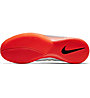 Nike Lunar Gato II IC - Hallenfußballschuhe, Platinum/Red