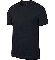 Nike Top Tech - Laufshirt - Herren, Black