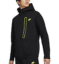 Nike M NSW Tech Fleece FZ - Kapuzenpullover - Herren, Black/Yellow